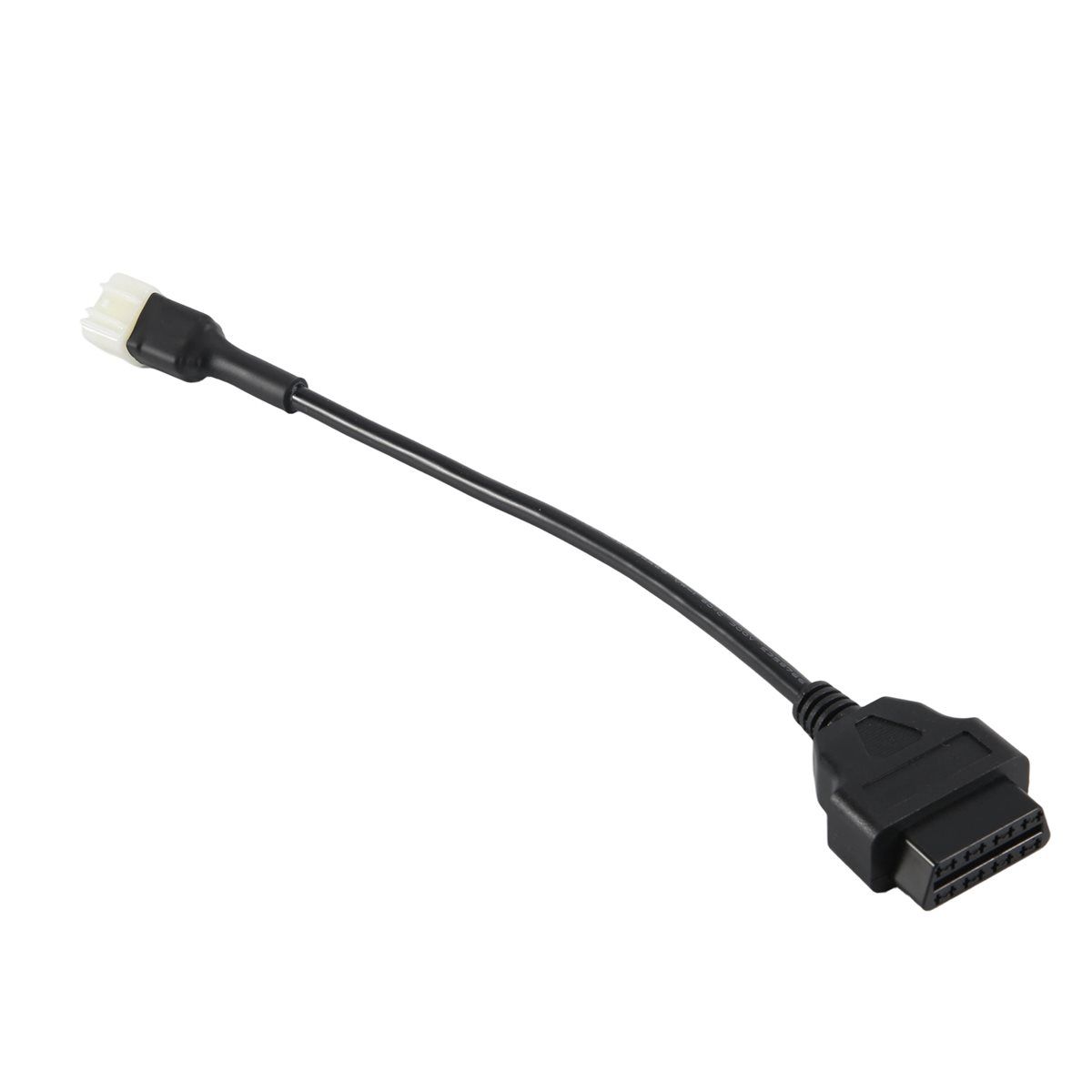 Адаптер кабель 6 контактный на OBD 16 контактный для диагностики мотоциклов, совместим с Delphi и Bosch / для CAN Bus