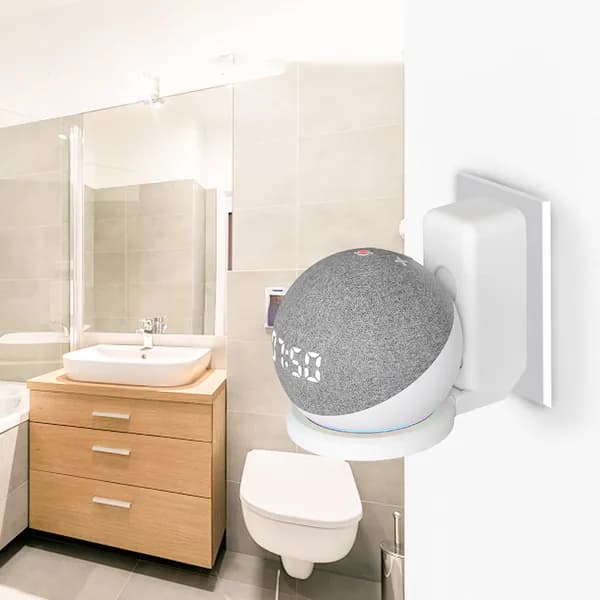 Кронштейн для Amazon Echo Dot 5 и 4 поколения с управлением кабелями