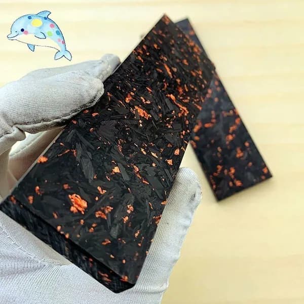 1 кусок накладки из углеродного волокна для держателя инструмента, 135*40*4 мм