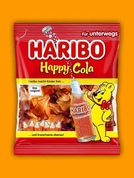 Мармелад HARIBO Happy Cola (Веселая Кола) 100г Германия