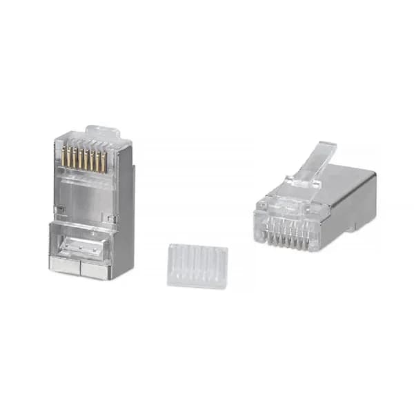 Коннектор Cabeus 8P8C-SH-C6-TWP, RJ-45 под витую пару