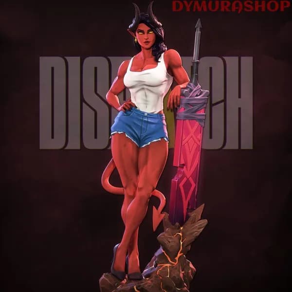 Фигурка Коллекционная Неокрашенная 0639 Dispatch - Malevola 1/35SFW