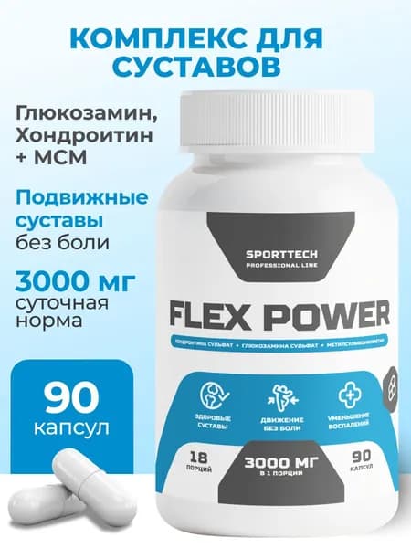 Хондроитин+глюкозамин+мсм для суставов и связок комплекс 90 капсул