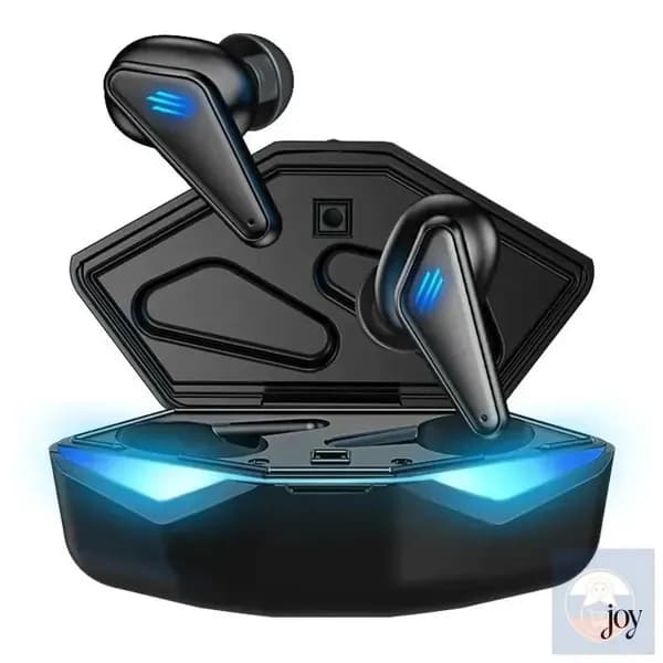Наушники беспроводные с микрофоном TWS K55, Bluetooth, USB Type-C, бежевый