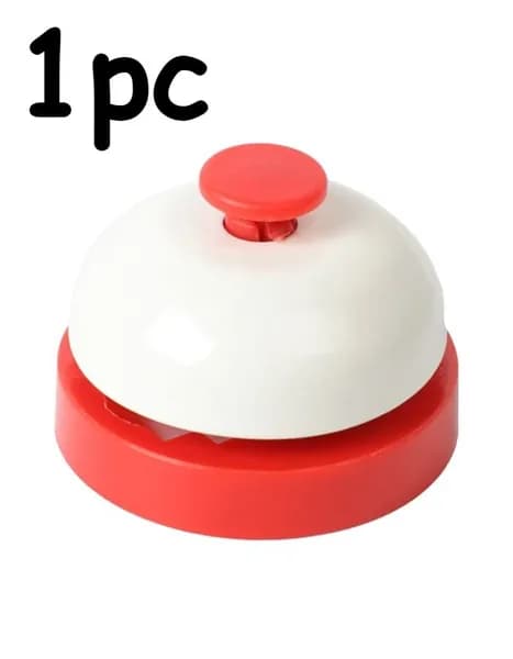 1pc красный + белый колокол, подходящий для игр, обучения домашних животных или музыкальных инструментов