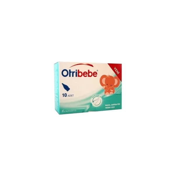 Otribebe Насос для носа с запасными наконечниками 10 штук - 4 упаковки