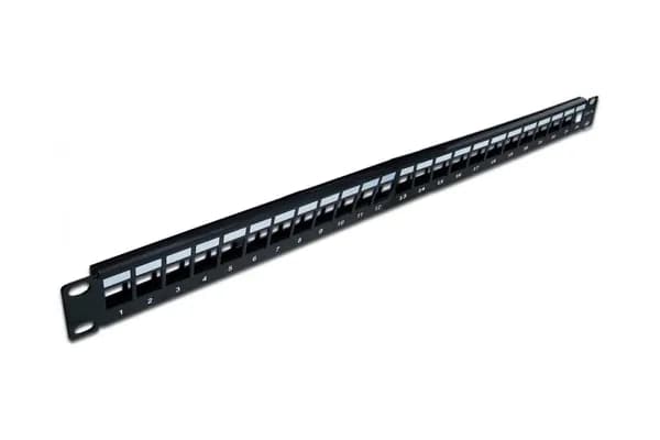 Патч-панель Lanmaster 19", 1U, 24xRJ45, FTP (TWT-PP24OK-STP)