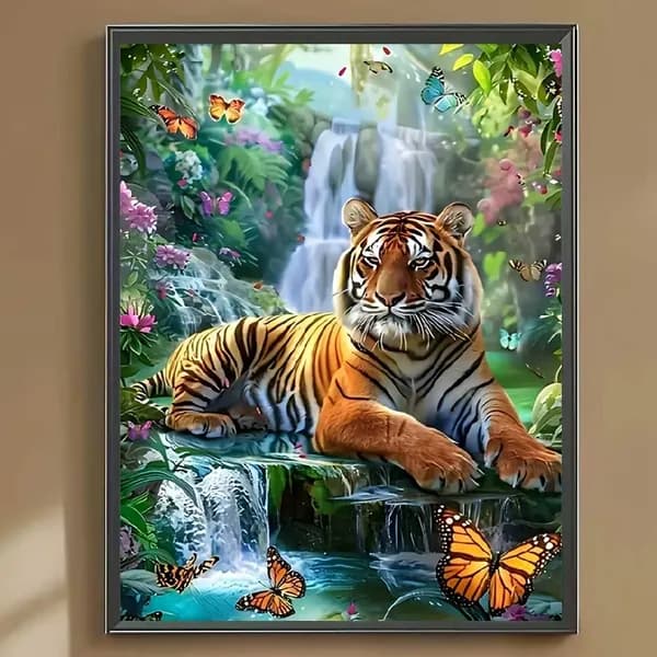 1 комплект DIY 5D-рисунок из алмазов без рамки