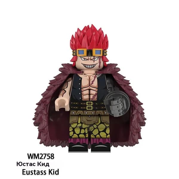 Минифигурка "One Piece / Ван Пис Юстасс Кид" совместим с конструкторами лего (WM2758)