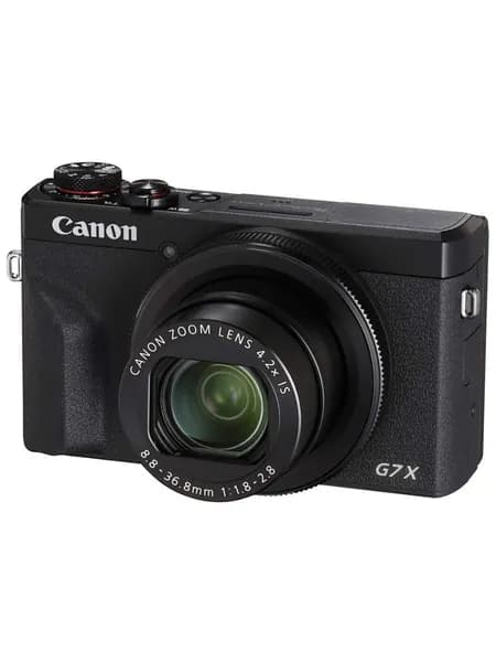 Цифровой фотоаппарат Canon PowerShot G7 X Mark III черный
