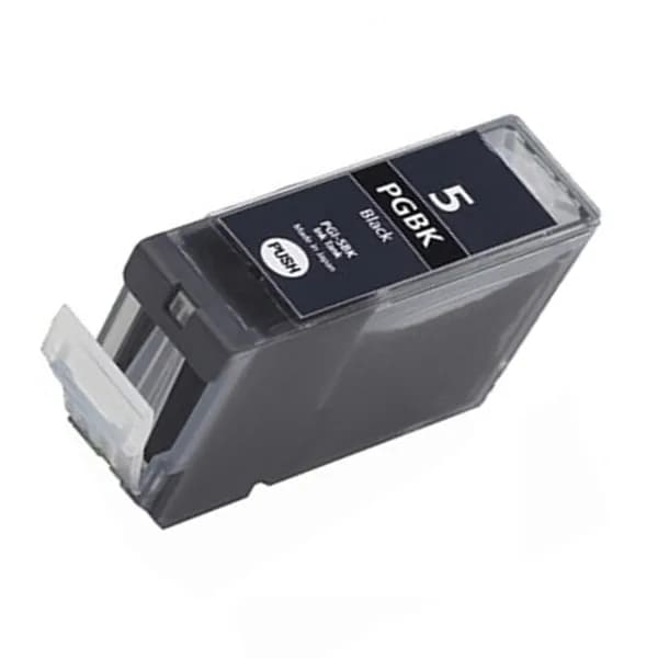 Картридж для Canon PIXMA MP500, MP600, MP800, iP3300, iP4200, iP5200, iP6600D, iX5000, MP610, (Черный / Pigment Black), PGI-5BK