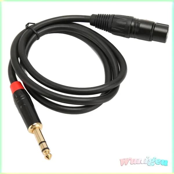 Кабель XLR-TRS, качественные материалы, для записи и живых выступлений