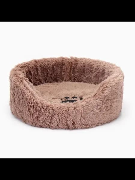 Уютная лежанка для питомца с мягкой подушкой