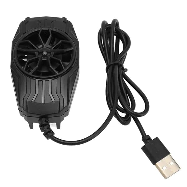 Mini Phone Cooler вентилятор Радиатор с воздушным охлаждением F5-черный