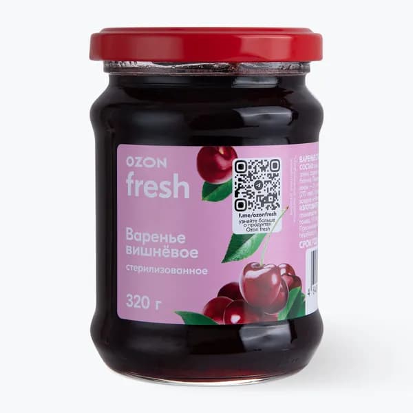 Варенье вишневое Ozon fresh, 320 г