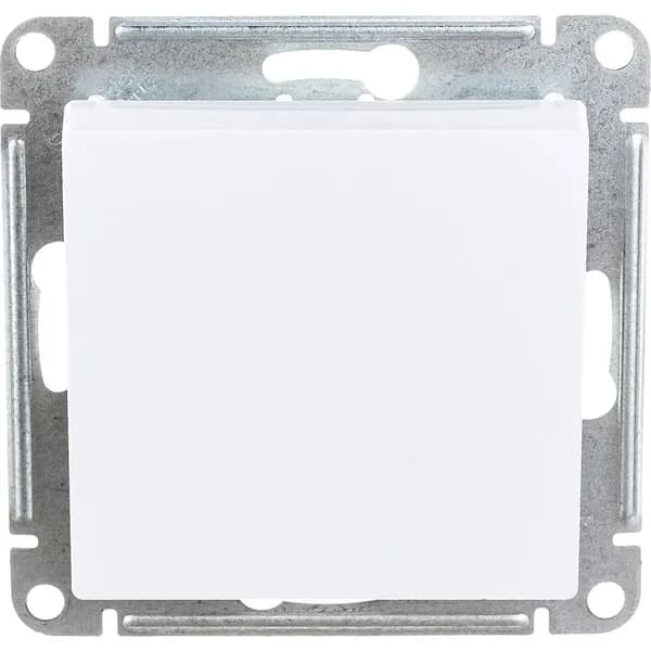 1-клавишный механизм переключателя Systeme Electric ATLAS DESIGN сх.6 10АХ белый ATN000161