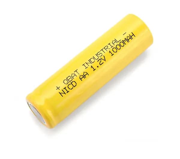 Аккумулятор Qbat AA OEM Industrial 1.2v 1000mAh Ni-Cd (без пластин) , 1шт.