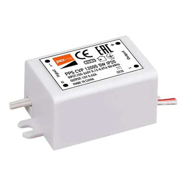 Блок питания для светодиодной ленты 12V 5W IP20 Jazzway