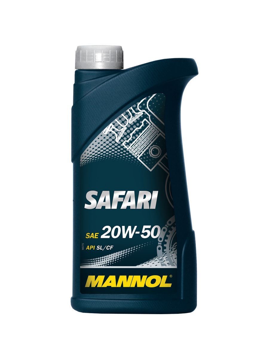 MANNOL Safari 20W-50 Масло моторное, Минеральное, 1 л