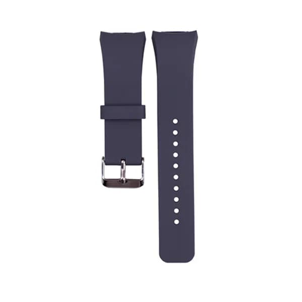 Ремешок для смарт-часов Samsung Galaxy Gear S2 SM-R720 из ТПУ серого цвета