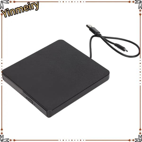 Внешний DVD-привод, ультратонкий, быстрый для ноутбука и ПК