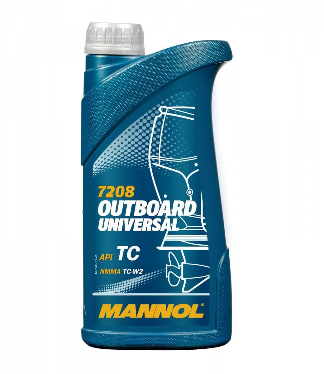 MANNOL Outboard Не подлежит классификации по SAE Масло моторное, Минеральное, 1 л