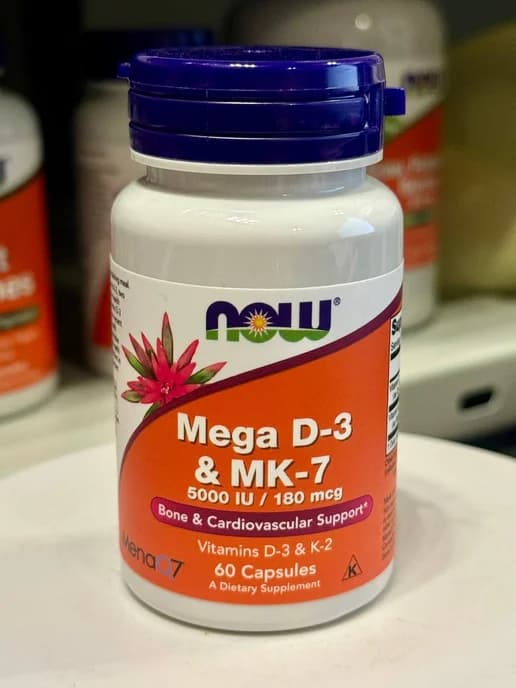 Mega D-3 & MK-7 5000 IU 180 mcg 60 шт