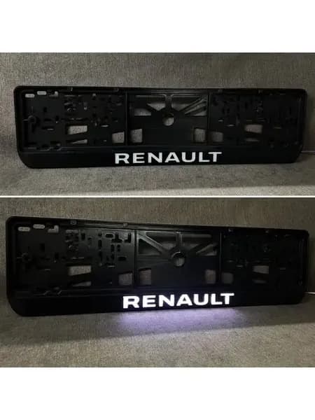 LED Авто номерная рамка RENAULT 1 шт