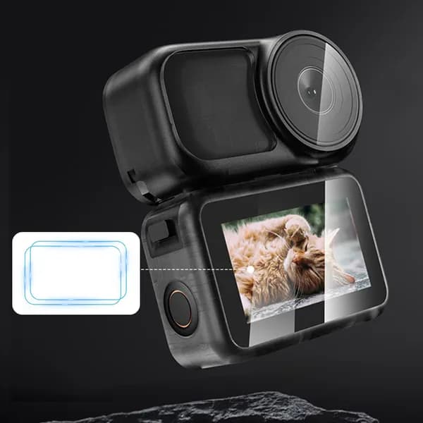 Защитное стекло для камеры OSMO NANO, 2 шт., ударопрочное и антицарапинное