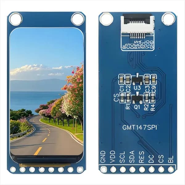 Обзор полного интерфейса SPI драйвера ST7789 172x320 IPS
