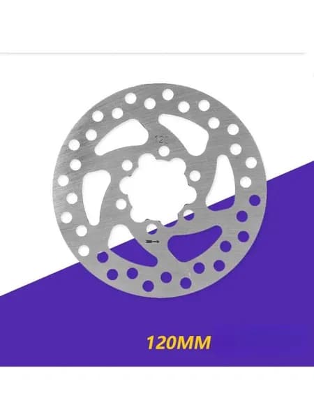 Диск тормозной (ротор), 120mm, для электросамоката Kugoo M4 / M4 PRO