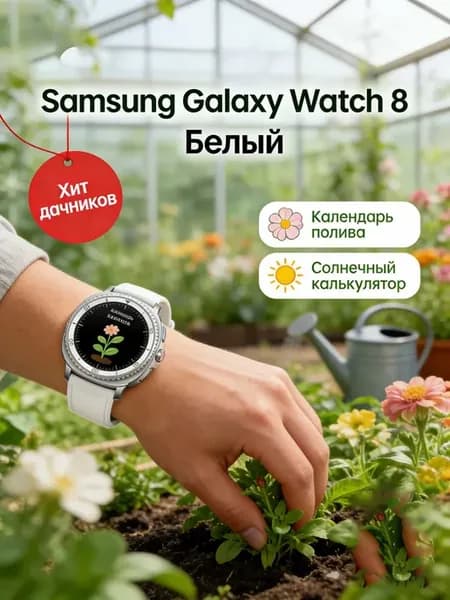Galaxy Watch 8 с двумя ремешками