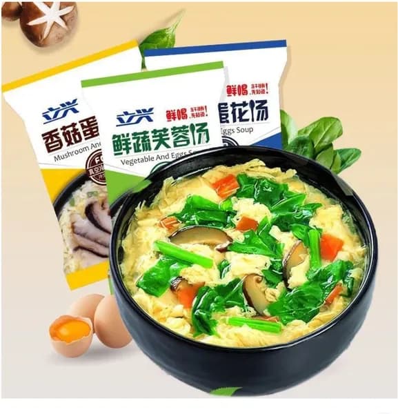 Вкус смешанного питания вакаме свежий овощной суп быстрого приготовления 8 г * 5/10/20 упаковок, легко заваривается, утоляет жажду без варки