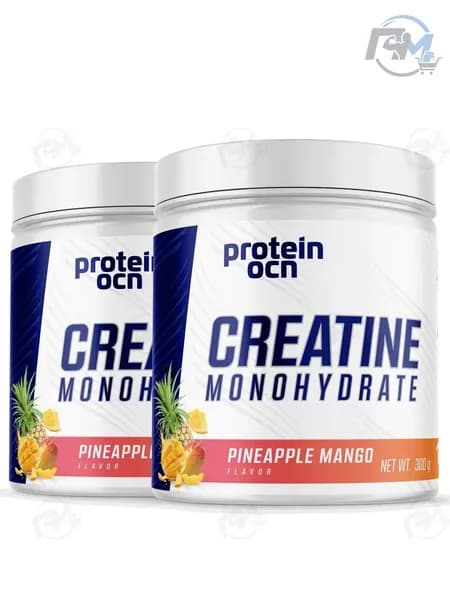 PROTEINOCEAN Креатин Моногидрат CREATINE Со Вкусом Ананаса И Манго 300 Г Х 2 Шт