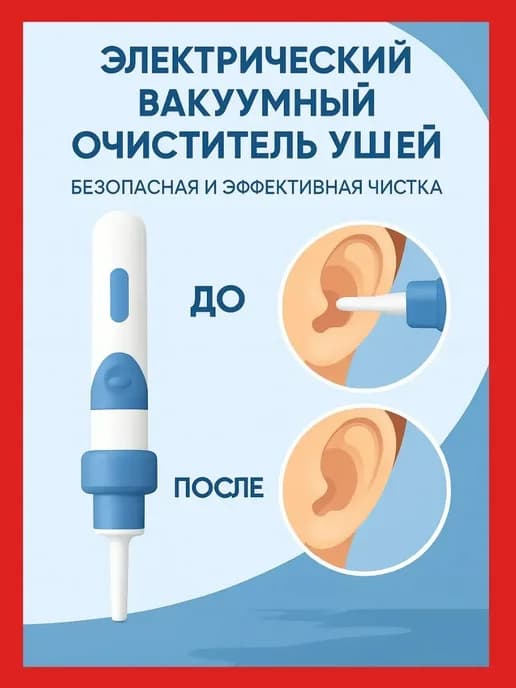Косметический набор для чистки ушей заменит ватные палочки