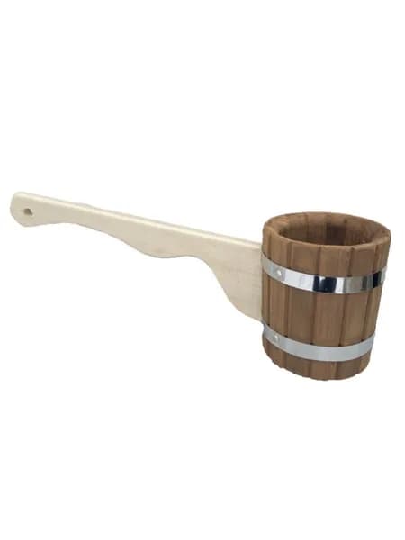 WoodGoods Бондарное изделие для бани Ковш для бани, 0.6 л