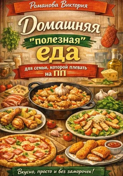 Домашняя полезная еда для семьи, которой плевать на ПП | Романова Алексеевна Виктория | Электронная книга