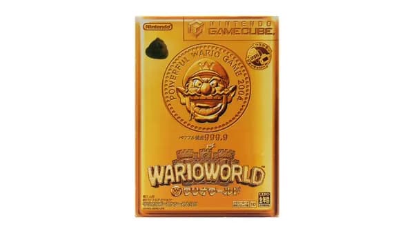 Wario World Gold (Nintendo Game Cube, NTSC-J) Винтаж