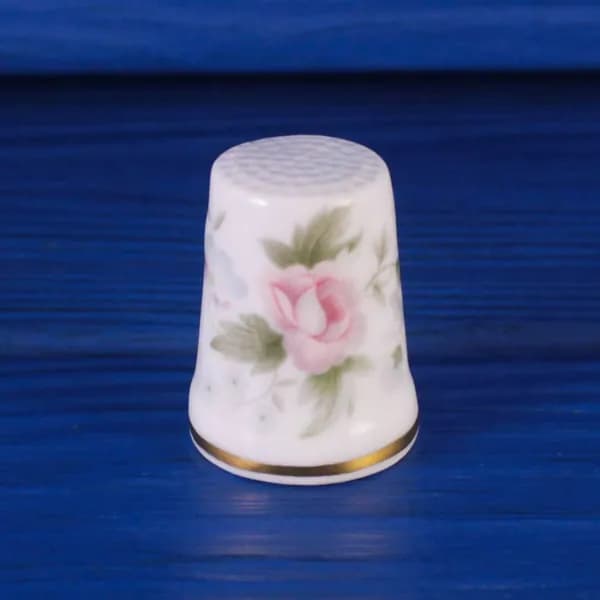 Minton наперсток Spring Bouquet, винтажный, коллекционный, Thimble Collectors Club