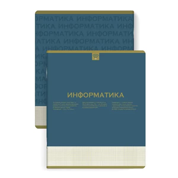 Тетрадь предметная ИНФОРМАТИКА (А5+ 48 л., блок - печать в две краски, мягкий переплёт)