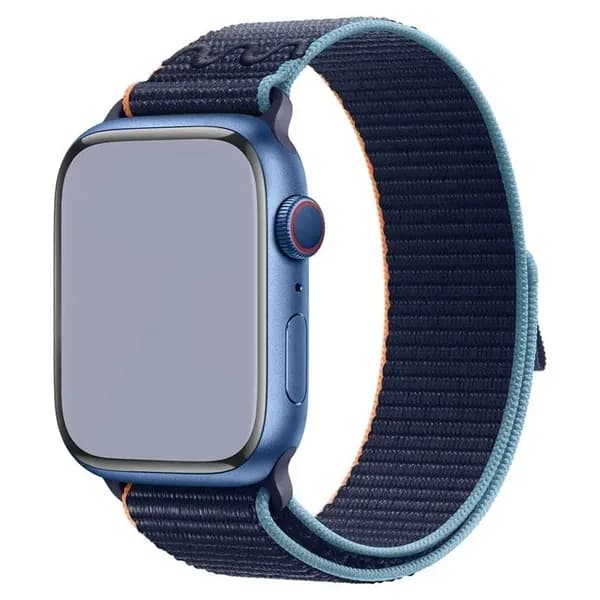 Спортивный нейлоновый ремешок для Apple Watch Ultra 2 1 49 мм Series 9 41 мм 45 мм, петля для ремешка iWatch 8 7 6 5 4 3 se, браслет 40 мм 44 мм 42 мм