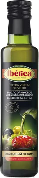 Масло оливковое IBERICA Extra Virgin, 250 мл