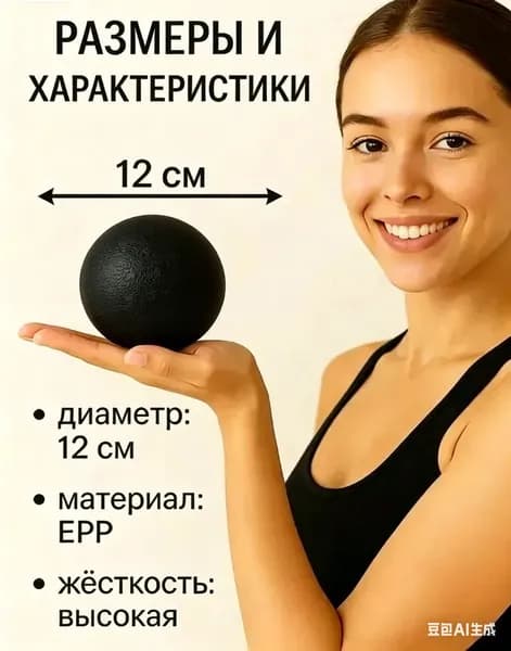 Спортивный массажный мяч