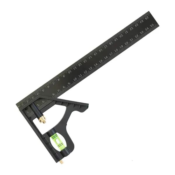 Угломер 90 с гравировкой, - 25CM