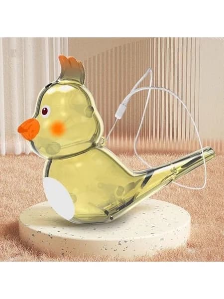 Прозрачная водяная птица свисток детская игрушка