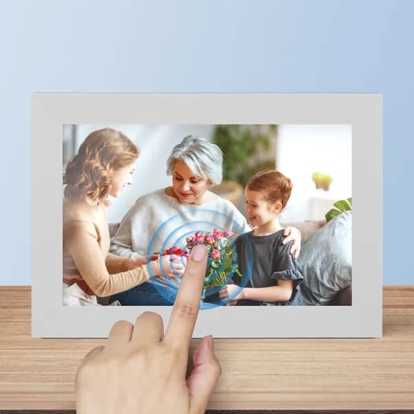 Цифровая фоторамка Британский стандартный белый цвет