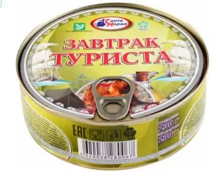 Фарш рыбный Санта Мария Завтрак туриста 230 г