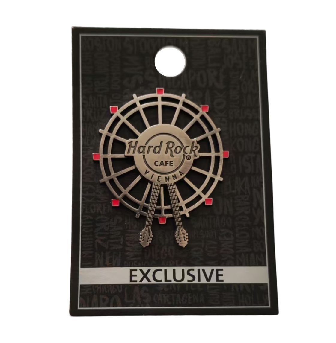 Значок Hard Rock Cafe Vienna Ferris Wheel Spinner