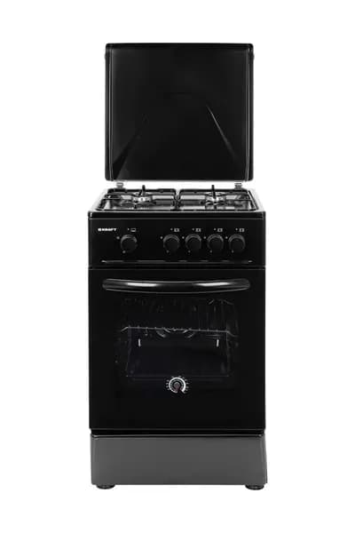 Газовая плита KRAFT KF-FSK5301GBL, черный