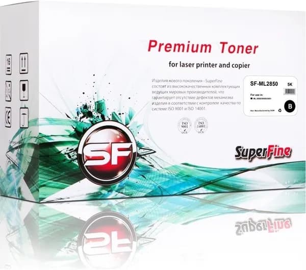 SuperFine Тонер-картридж, совместимый, Черный (black), 1 шт